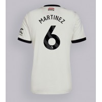 Camiseta Manchester United Lisandro Martinez #6 Tercera Equipación 2024-25 manga corta